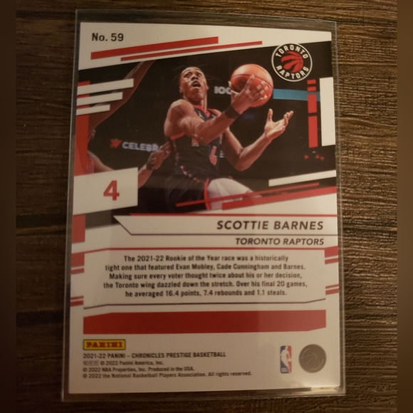 🏀 Scottie Barnes Card 🏀 - Picture 2 of 2